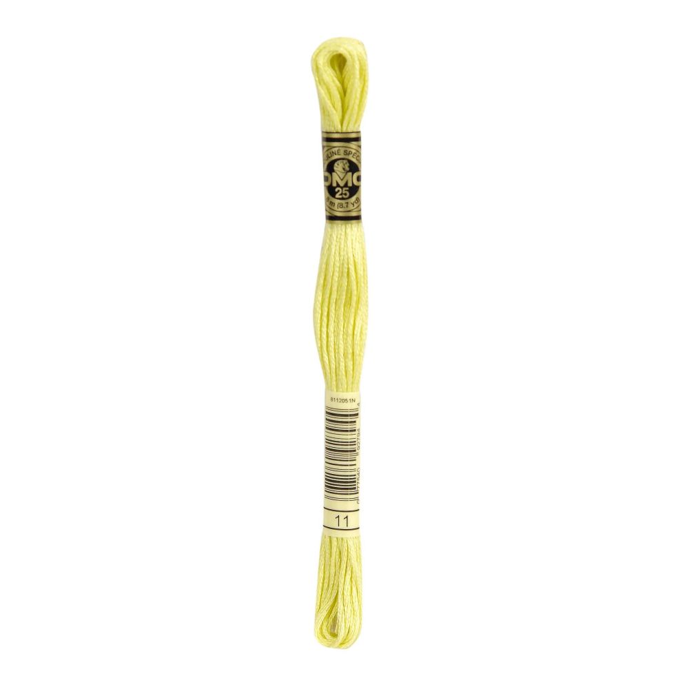 DMC 011 Six-Strand Floss – Light Tender Green DMC 011 Six-Strand Floss – Light Tender Green