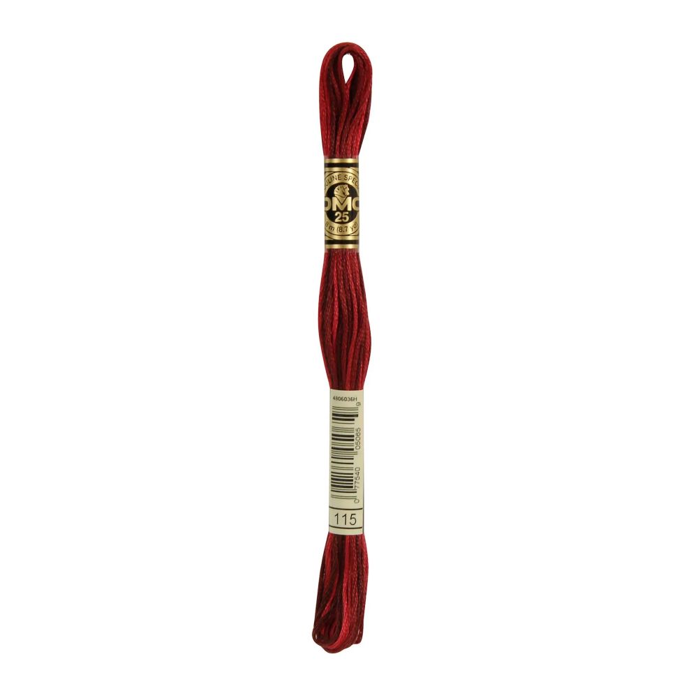 DMC 115 Six-Strand Floss – Variegated Garnet