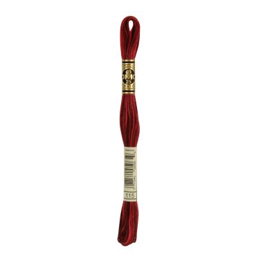 DMC 115 Six-Strand Floss – Variegated Garnet