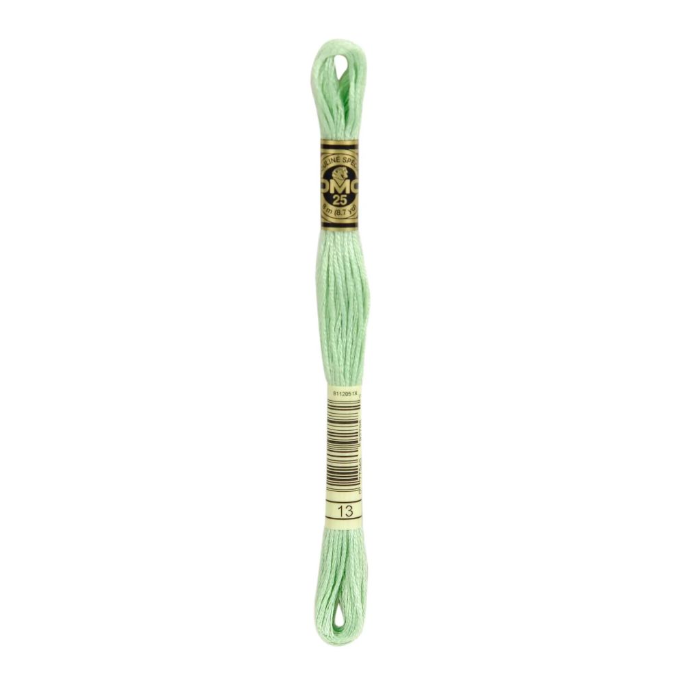 DMC 013 Six-Strand Floss – Medium Light Nile Green DMC 013 Six-Strand Floss – Medium Light Nile Green