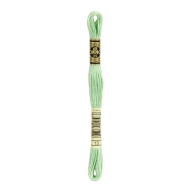 DMC 013 Six-Strand Floss – Medium Light Nile Green