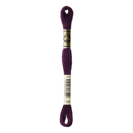 DMC 154 Six-Strand Floss – Very Dark Grape