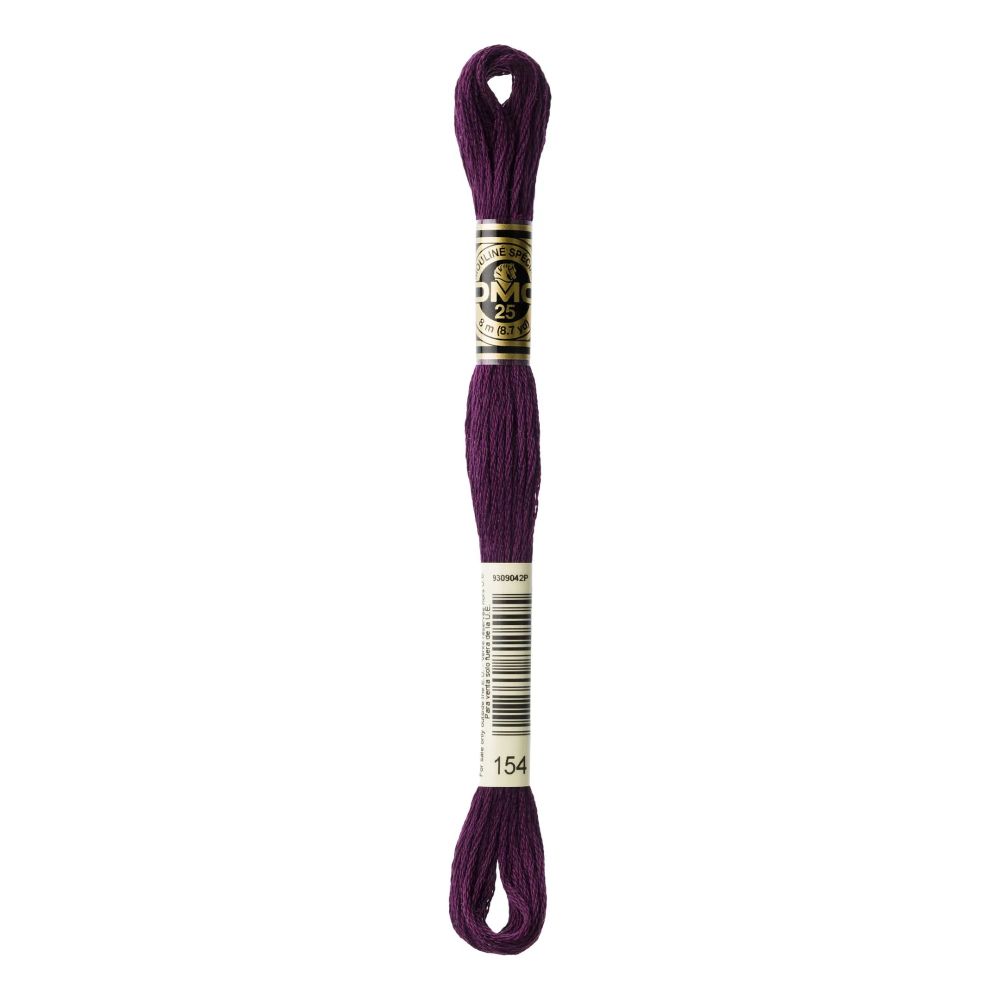 DMC 154 Six-Strand Floss – Very Dark Grape DMC 154 Six-Strand Floss – Very Dark Grape