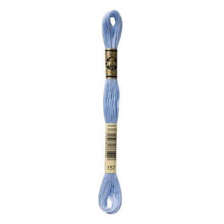 DMC 157 Six-Strand Floss – Very Light Cornflower Blue