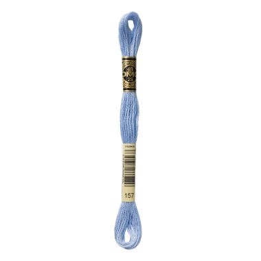 DMC 157 Six-Strand Floss – Very Light Cornflower Blue
