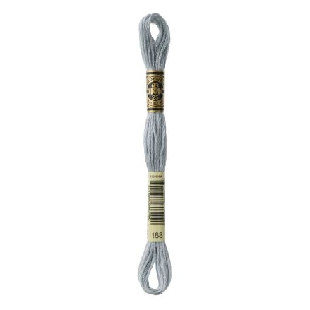 DMC 168 Six-Strand Floss – Very Light Pewter