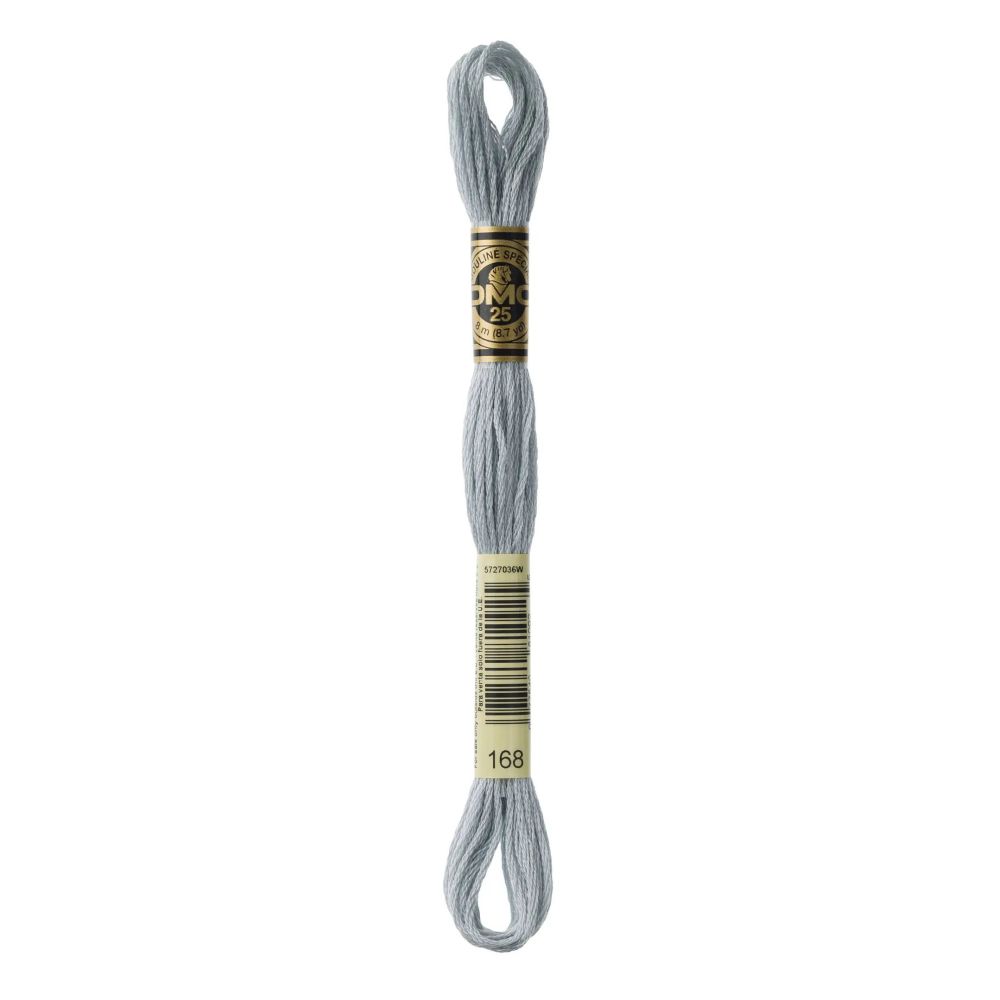 DMC 168 Six-Strand Floss – Very Light Pewter DMC 168 Six-Strand Floss – Very Light Pewter