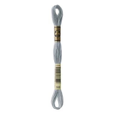 DMC 168 Six-Strand Floss – Very Light Pewter