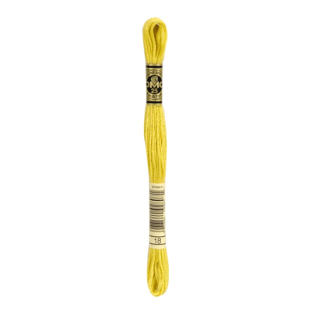 DMC 018 Six-Strand Floss – Yellow Plum DMC 018 Six-Strand Floss – Yellow Plum