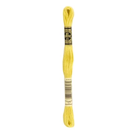 DMC 017 Six-Strand Floss – Light Yellow Plum