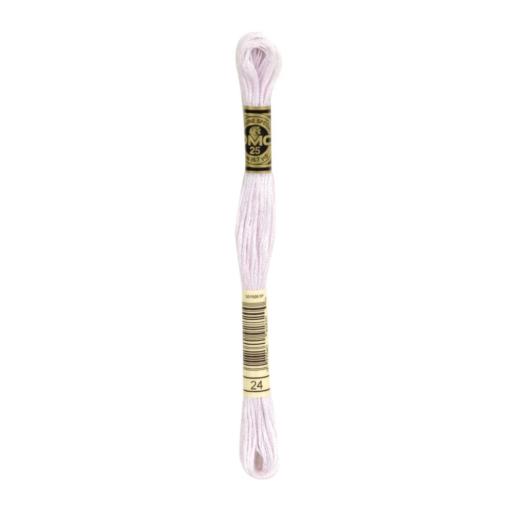 DMC 024 Six-Strand Floss – White Lavender DMC 024 Six-Strand Floss – White Lavender