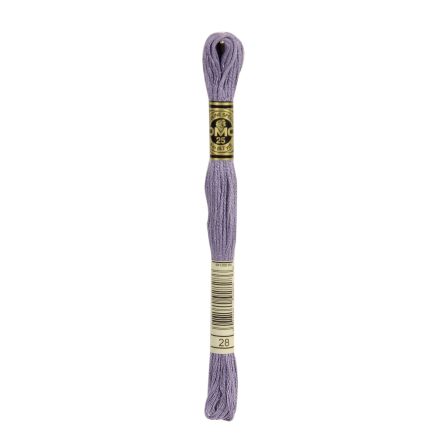 DMC 028 Six-Strand Floss – Medium Light Eggplant