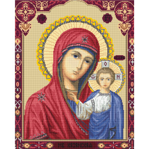 Cross Stitch Kit “Icon of Kazan Mother of God” Luca-S B446