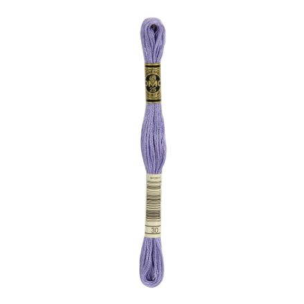DMC 030 Six-Strand Floss – Medium Light Blueberry