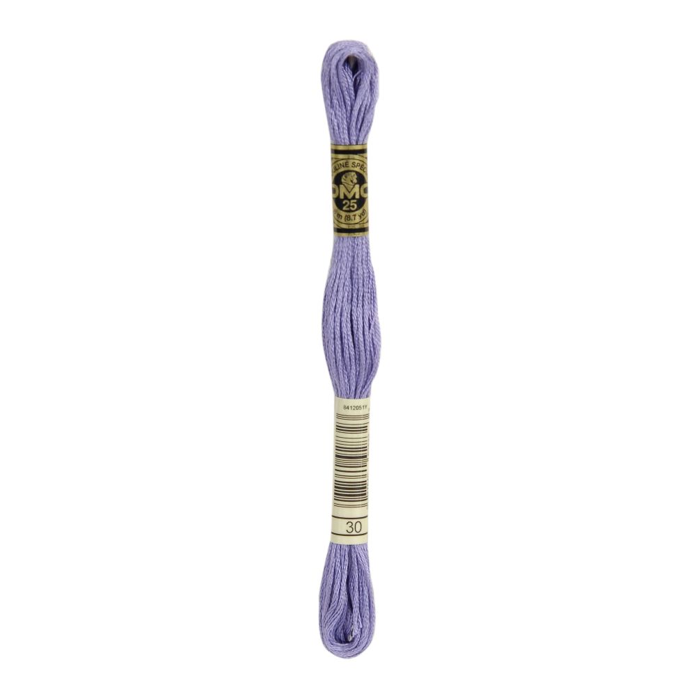 DMC 030 Six-Strand Floss – Medium Light Blueberry DMC 030 Six-Strand Floss – Medium Light Blueberry