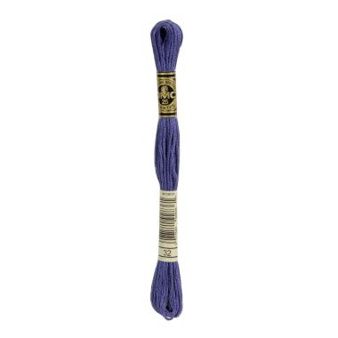DMC 032 Six-Strand Floss – Dark Blueberry