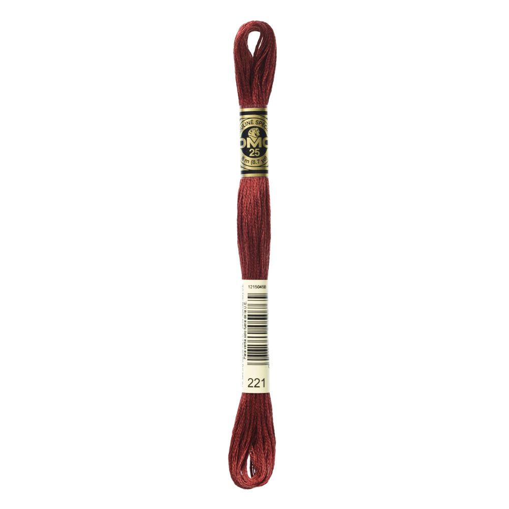DMC 221 Six-Strand Floss – Very Dark Shell Pink DMC 221 Six-Strand Floss – Very Dark Shell Pink