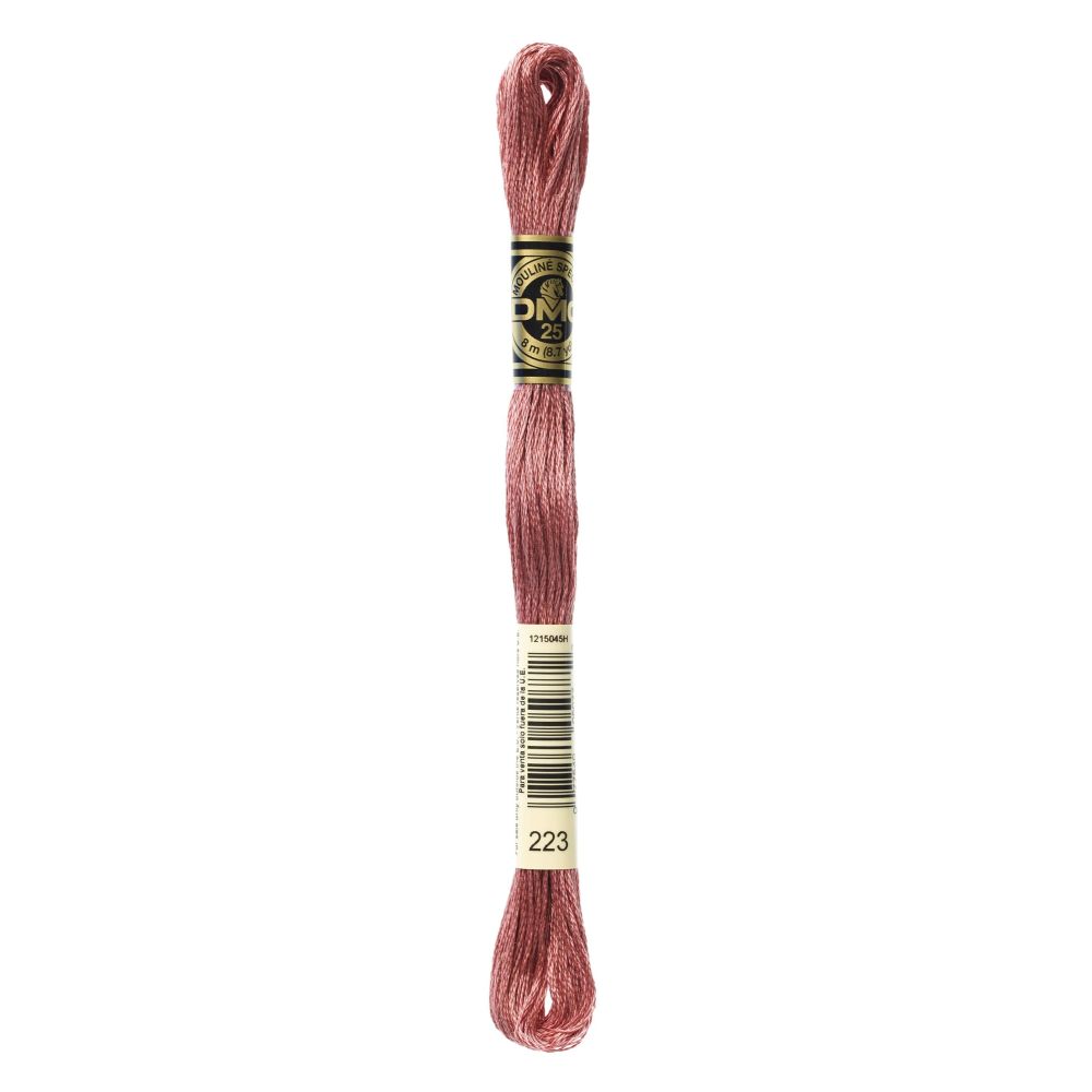 DMC 223 Six-Strand Floss – Medium Shell Pink DMC 223 Six-Strand Floss – Medium Shell Pink