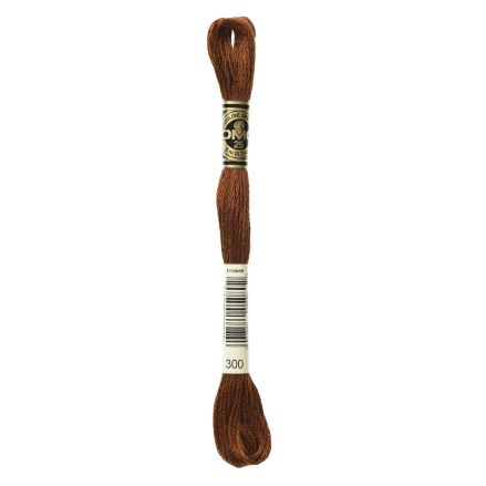 DMC 300 Six-Strand Floss – Very Dark Mahogany