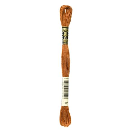 DMC 301 Six-Strand Floss – Medium Mahogany