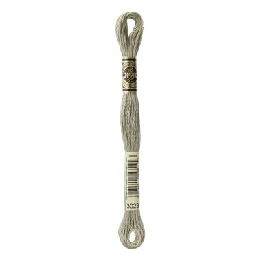 DMC 3023 Six-Strand Floss – Light Brown Grey
