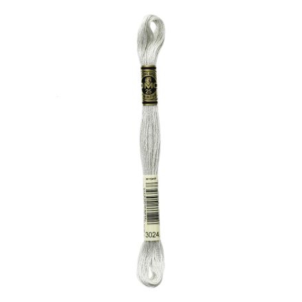 DMC 3024 Six-Strand Floss – Very Light Brown Grey