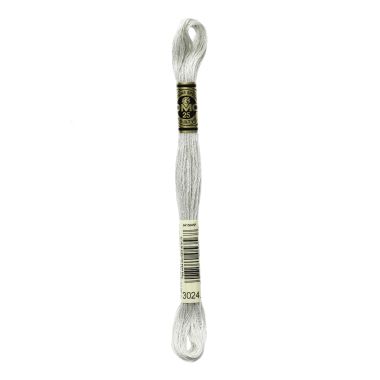DMC 3024 Six-Strand Floss – Very Light Brown Grey