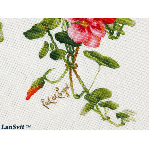 Cross Stitch Kit “Nasturtiums” LanSvit А-003