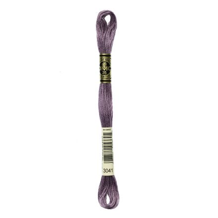 DMC 3041 Six-Strand Floss – Medium Antique Violet