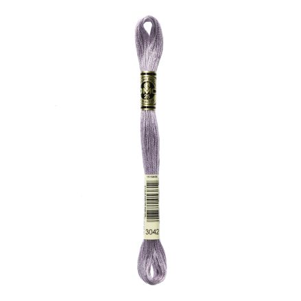 DMC 3042 Six-Strand Floss – Light Antique Violet