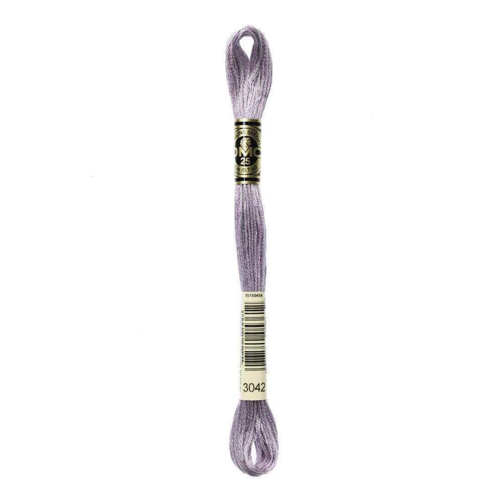 DMC 3042 Six-Strand Floss – Light Antique Violet DMC 3042 Six-Strand Floss – Light Antique Violet