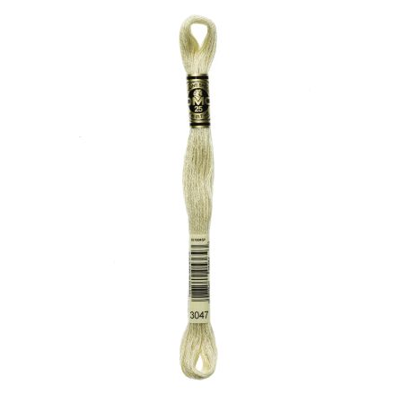 DMC 3047 Six-Strand Floss – Light Yellow Beige