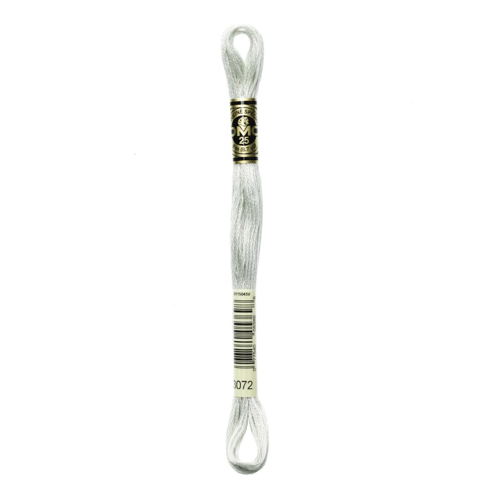 DMC 3072 Six-Strand Floss – Very Light Beaver Grey