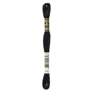 DMC 310 Six-Strand Floss – Black