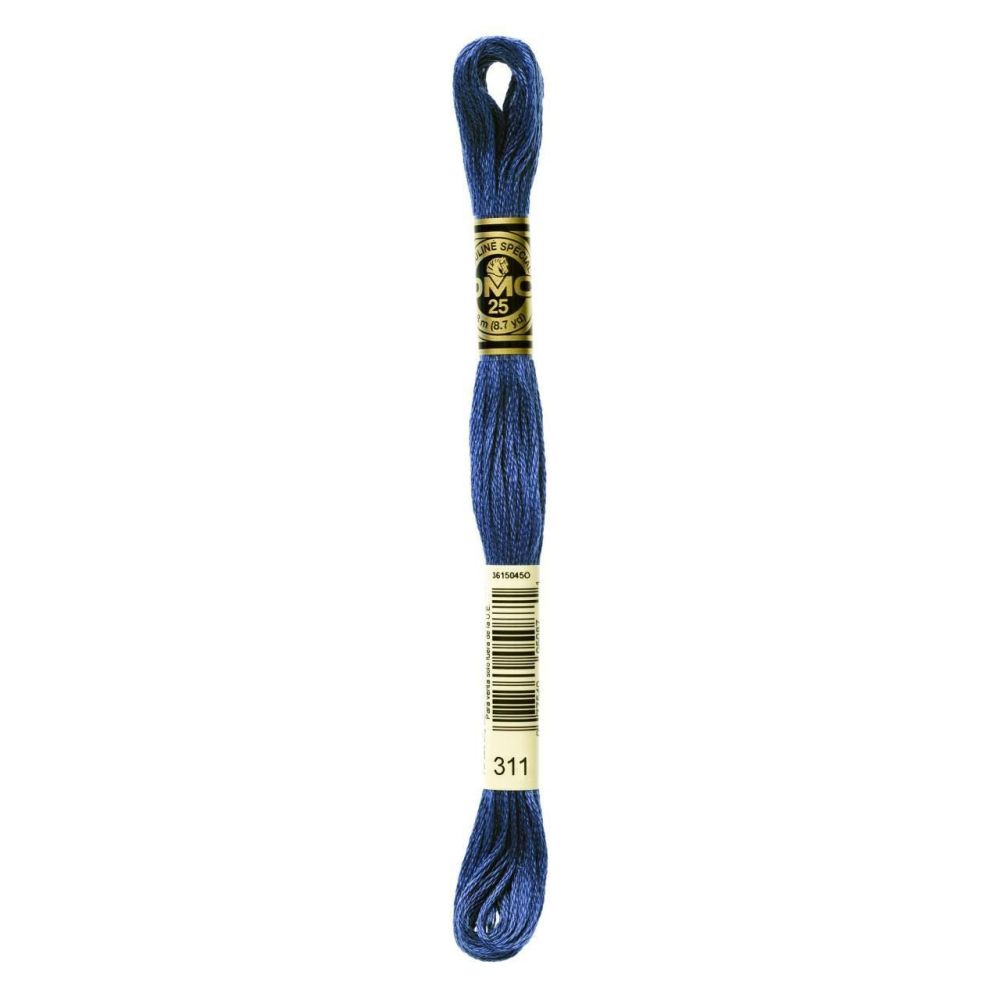 DMC 311 Six-Strand Floss – Medium Navy Blue DMC 311 Six-Strand Floss – Medium Navy Blue