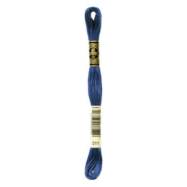 DMC 311 Six-Strand Floss – Medium Navy Blue