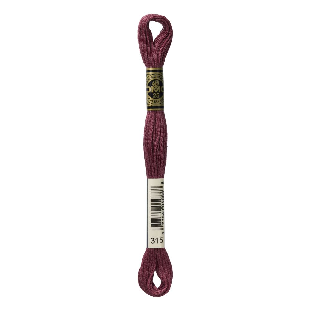 DMC 315 Six-Strand Floss – Dark Antique Mauve DMC 315 Six-Strand Floss – Dark Antique Mauve