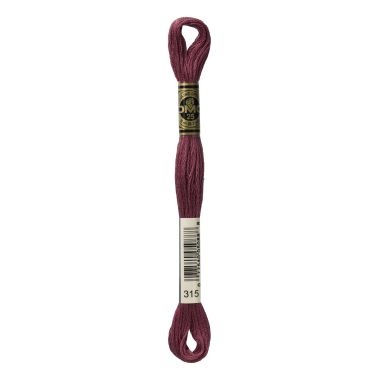 DMC 315 Six-Strand Floss – Dark Antique Mauve