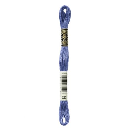 DMC 322 Six-Strand Floss – Dark Baby Blue