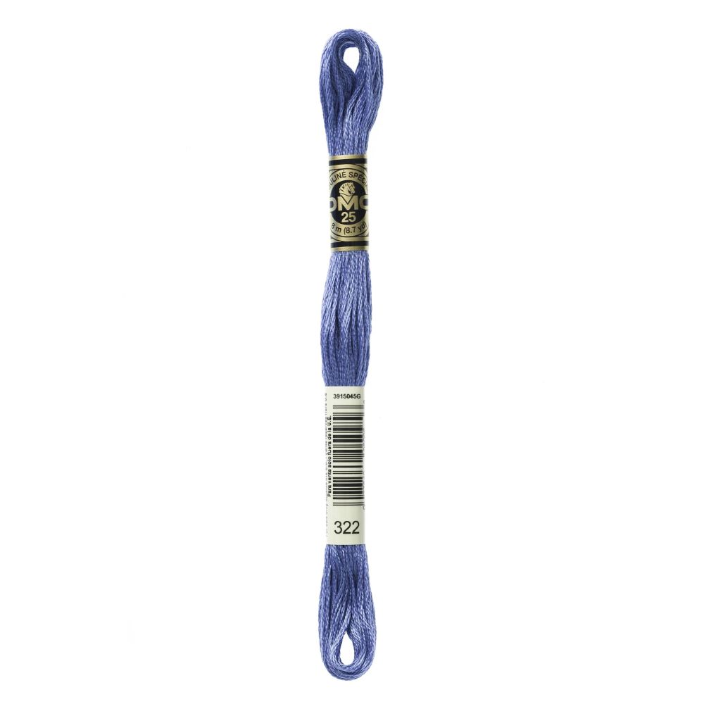 DMC 322 Six-Strand Floss – Dark Baby Blue
