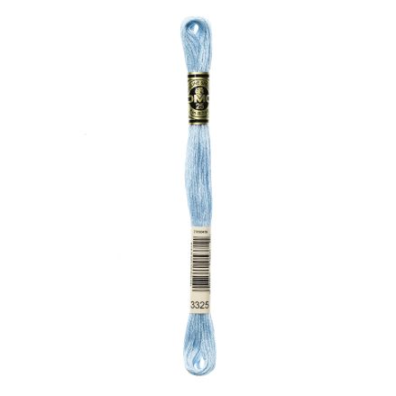 DMC 3325 Six-Strand Floss – Light Baby Blue