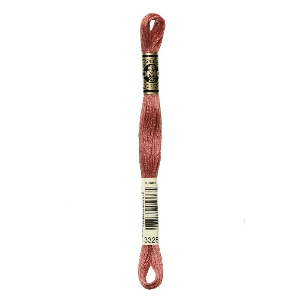 DMC 3328 Six-Strand Floss – Dark Salmon