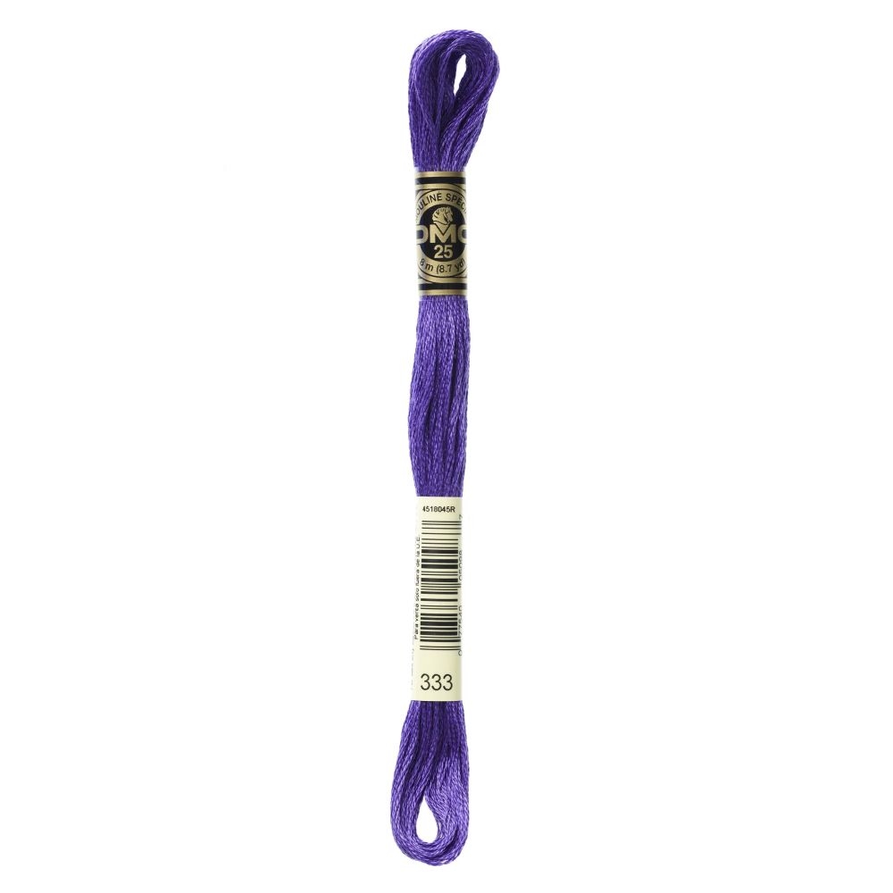 DMC 333 Six-Strand Floss – Very Dark Blue Violet DMC 333 Six-Strand Floss – Very Dark Blue Violet