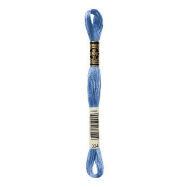 DMC 334 Six-Strand Floss – Medium Baby Blue