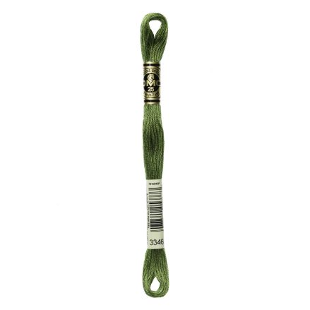 DMC 3346 Six-Strand Floss – Hunter Green