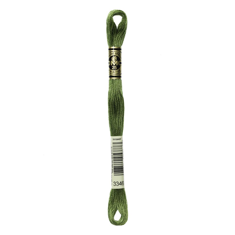DMC 3346 Six-Strand Floss – Hunter Green DMC 3346 Six-Strand Floss – Hunter Green