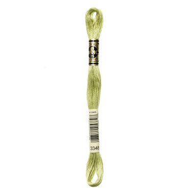 DMC 3348 Six-Strand Floss – Light Yellow Green