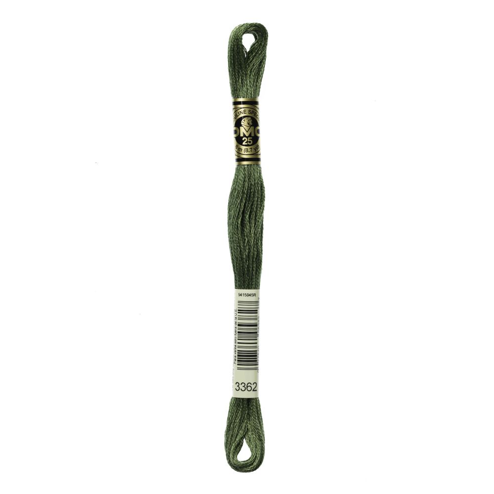 DMC 3362 Six-Strand Floss – Dark Pine Green DMC 3362 Six-Strand Floss – Dark Pine Green