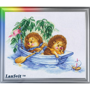 Cross Stitch Kit “Dreaming of Sea” LanSvit D-008