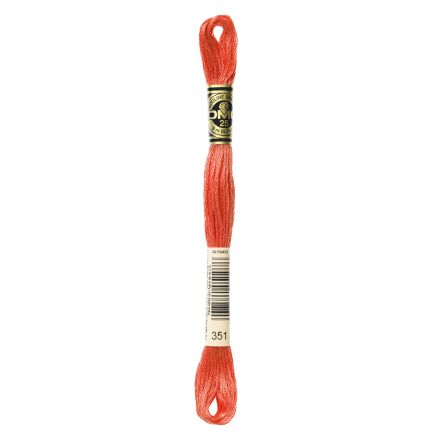 DMC 351 Six-Strand Floss – Coral
